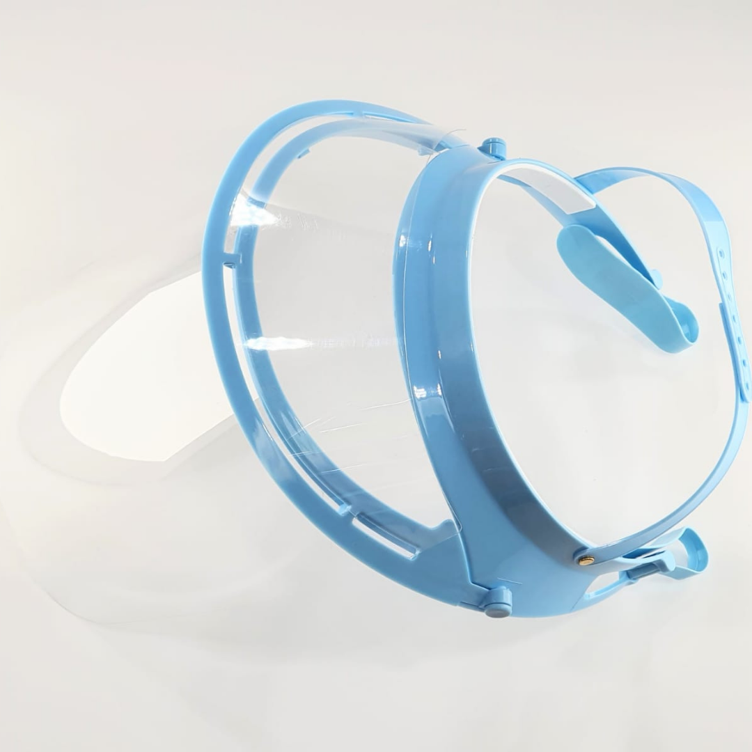 Adult Face Shield - Wear Over Loupes & Light