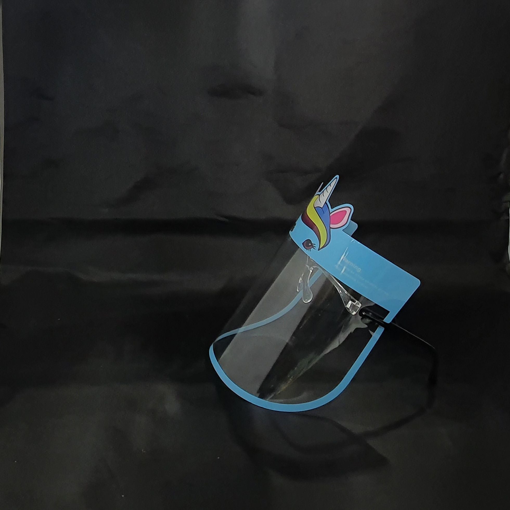 Blue Unicorn(E54) - 7 Color Frame With Free Reusable Mask