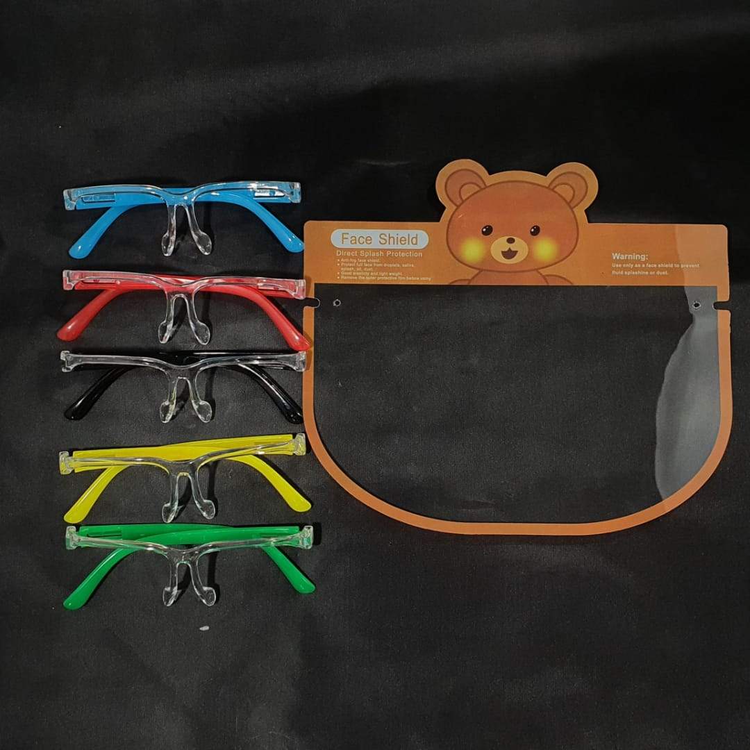 Brown Bear (B55) - 7 Color Frame With Free Reusable Mask