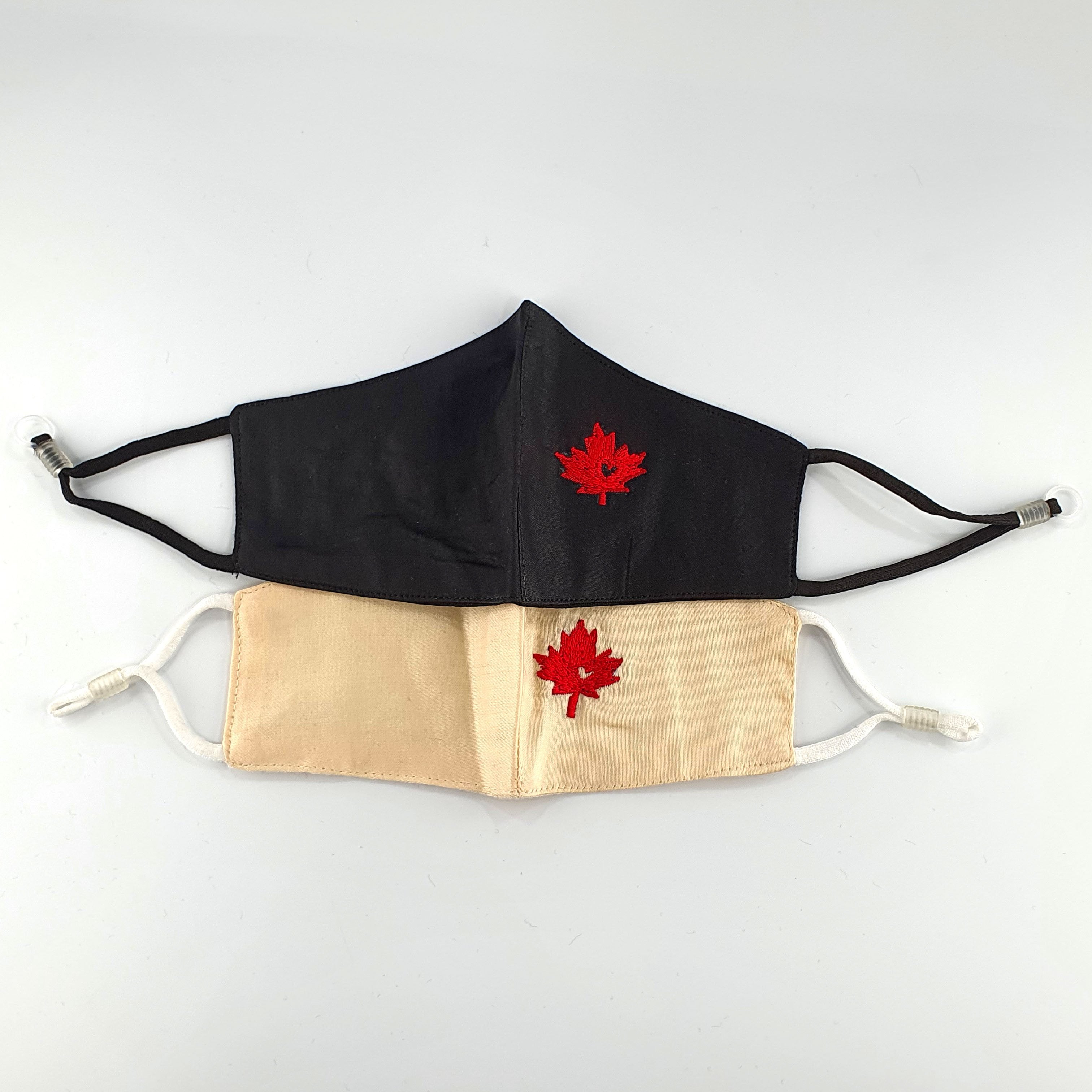 Embroidered Maple Leaf - 2 Colors